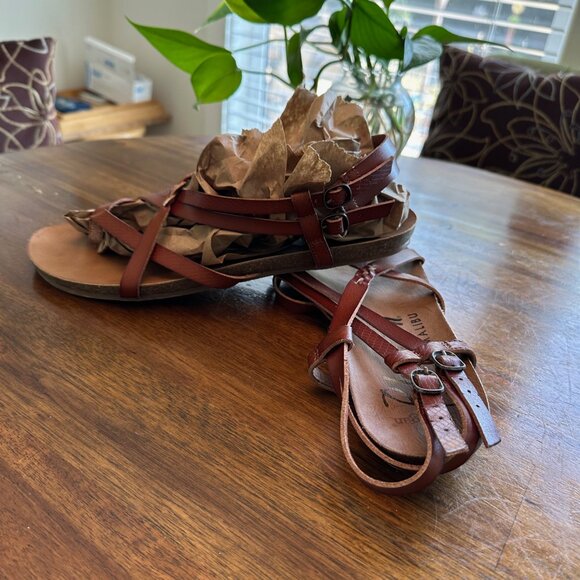 Blowfish Malibu Sandals - Brown - Women's Size 13 - Picture 4 of 8